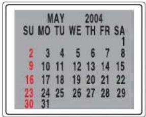 MAY 2004 SU MO TU WE TH FR SA 1 2 3 4 5 6 7 8 9 10 11 12 13 14 15 16 17 18 19 20 21 22 23 24 25 26 27 28 29 30 31