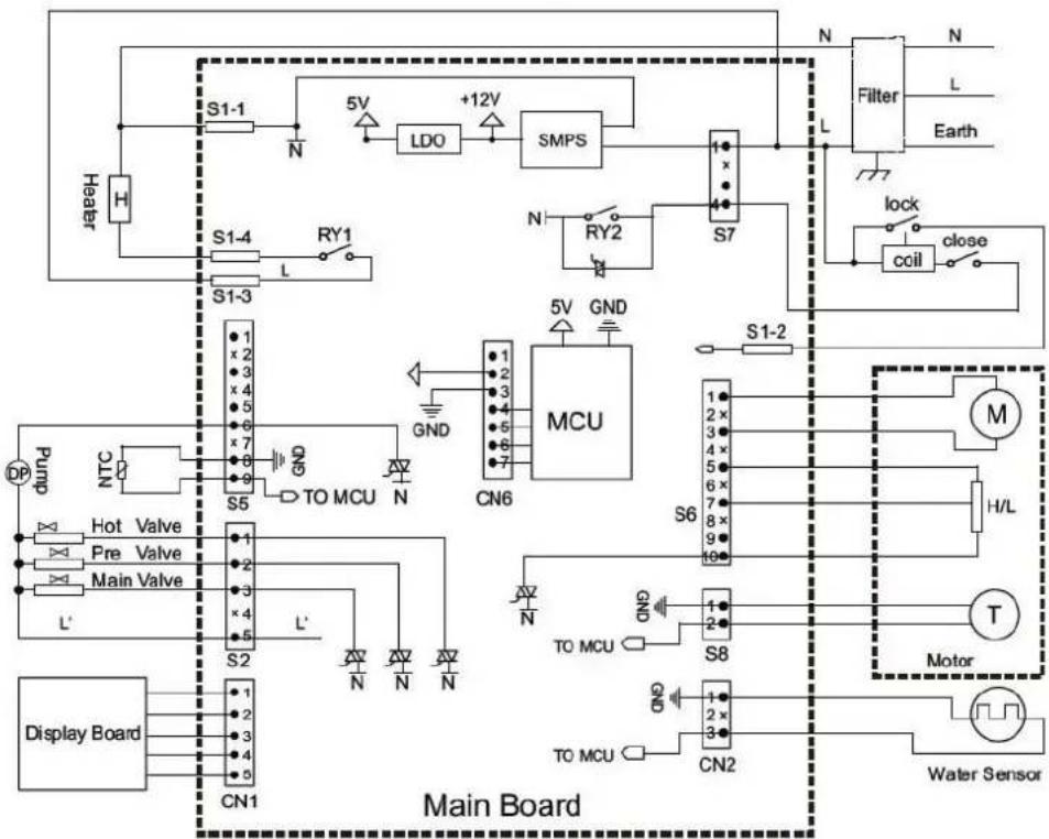 Jocel JLR013989 - DIAGRAMA ELÉTRICO - 1
