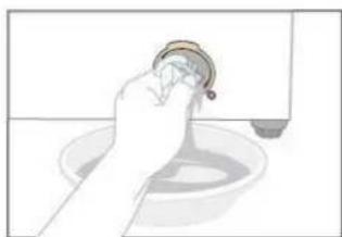 Jocel JLR013989 - Cleaning the drain pump filter - 2