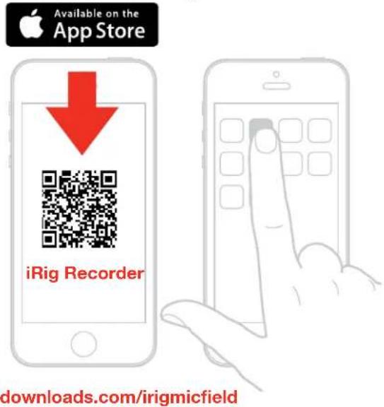 IK Multimedia iRig Mic Field - Dispositivos iOS - 2
