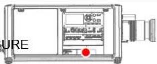 Barco M4K22 - Label location - 4