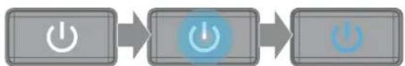 Barco M4K22 - How to power on - 4