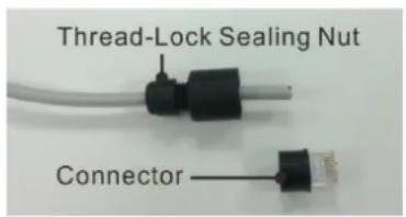 Thread-Lock Sealing Nut Connector