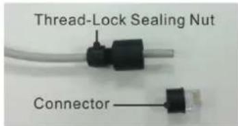 Thread-Lock Sealing Nut Connector