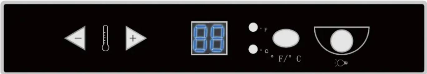 - + 88 °F °C °F/°C