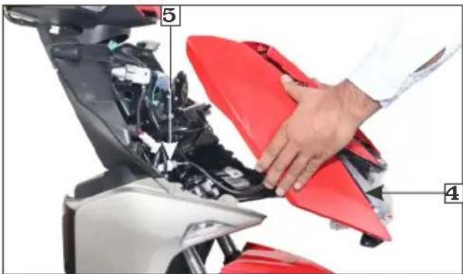 HERO Xoom Xtec (2023) - Headlamp/Position lamp LED unit - 3