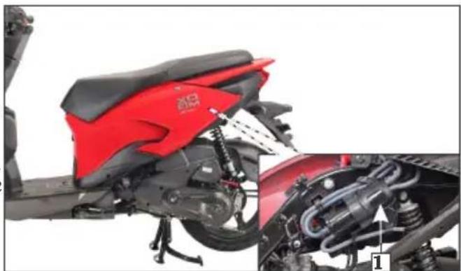 HERO Xoom Xtec (2023) - EVAPORATIVE EMISSION CONTROL SYSTEM - 1
