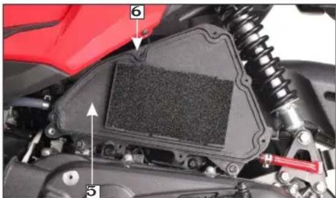 HERO Xoom Xtec (2023) - Removal - 3