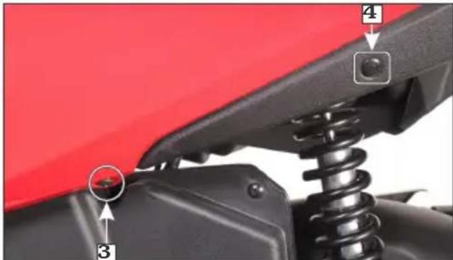 HERO Xoom Xtec (2023) - Left side cover Removal - 2