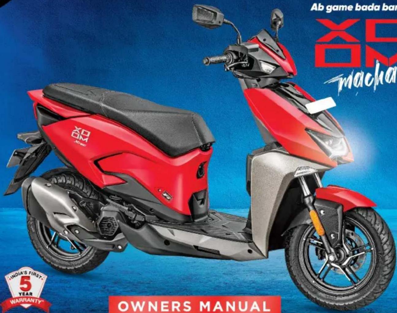 Ab game bada bar X60 macha X89 X89 INDIA'S FIRST 5 YEAR WARRANTY OWNERS MANUAL