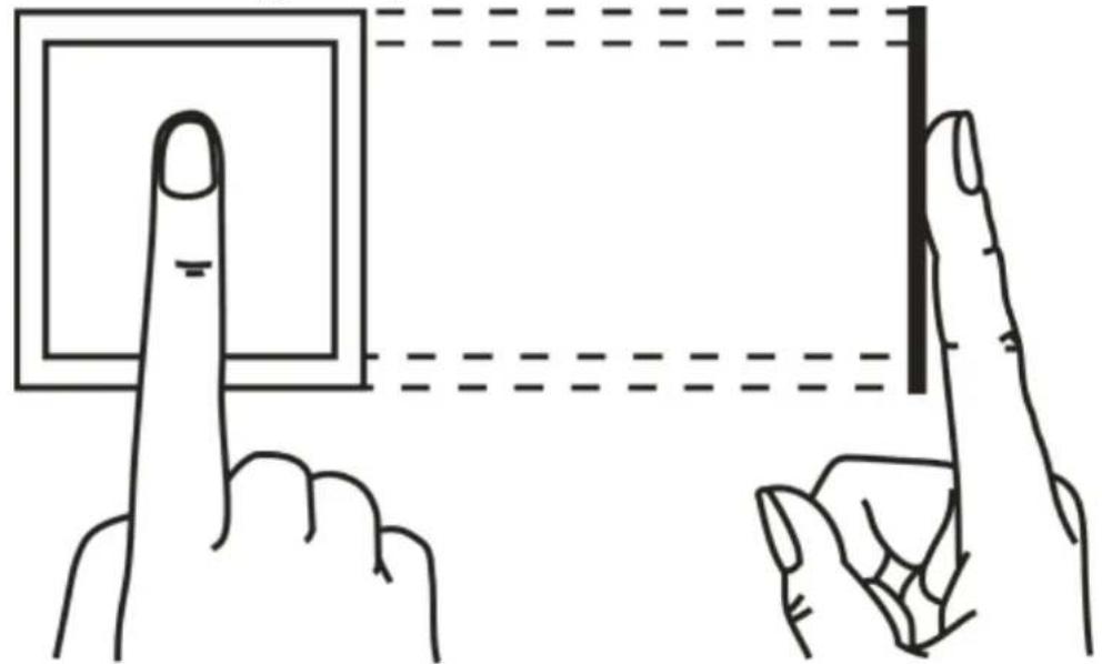 Dahua Technology ASI7214Y-V3 - How to Press Your Fingerprint on the Scanner - 1