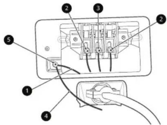 LG WK22GGS6 - Three-Wire Power Cord - 3