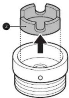 LG WK22GGS6 - Connecting the Hose to the Water Tap - 3