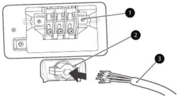 LG WK22GGS6 - Three-Wire Power Cord - 2