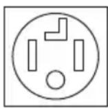 LG WK22GGS6 - Four-Wire Power Cord - 1