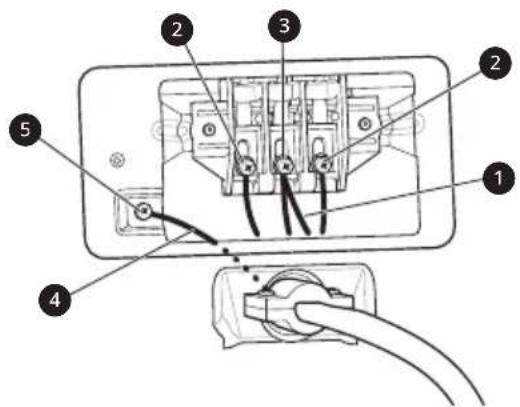 LG WK22GGS6 - Four-Wire Power Cord - 3
