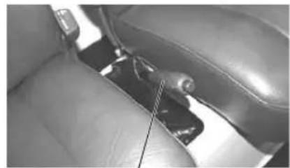 GEM xL XD (2013) - Park Brake Lever - 2