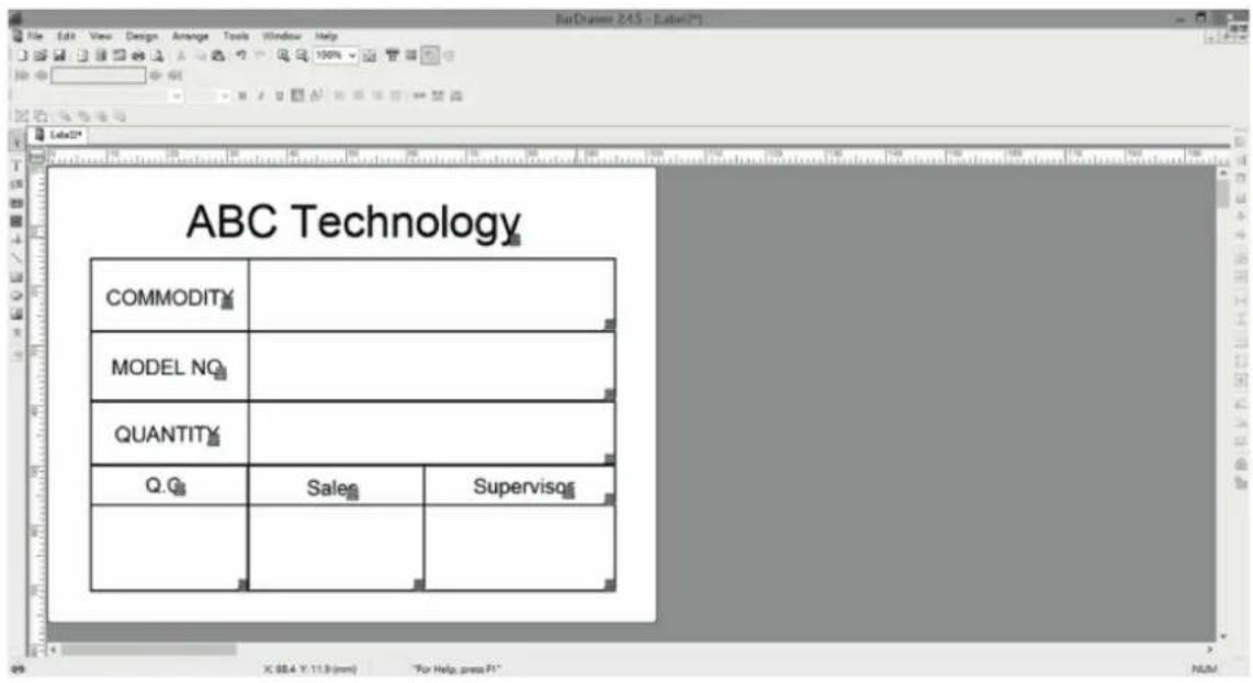 ABC Technology COMMODITY MODEL NO QUANTITY Q.Q. Salea Supervisag