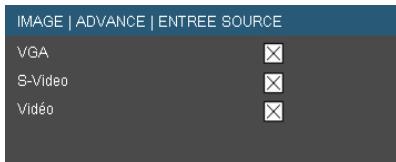 OPTOMA EP726 - Source d'Entrée - 1