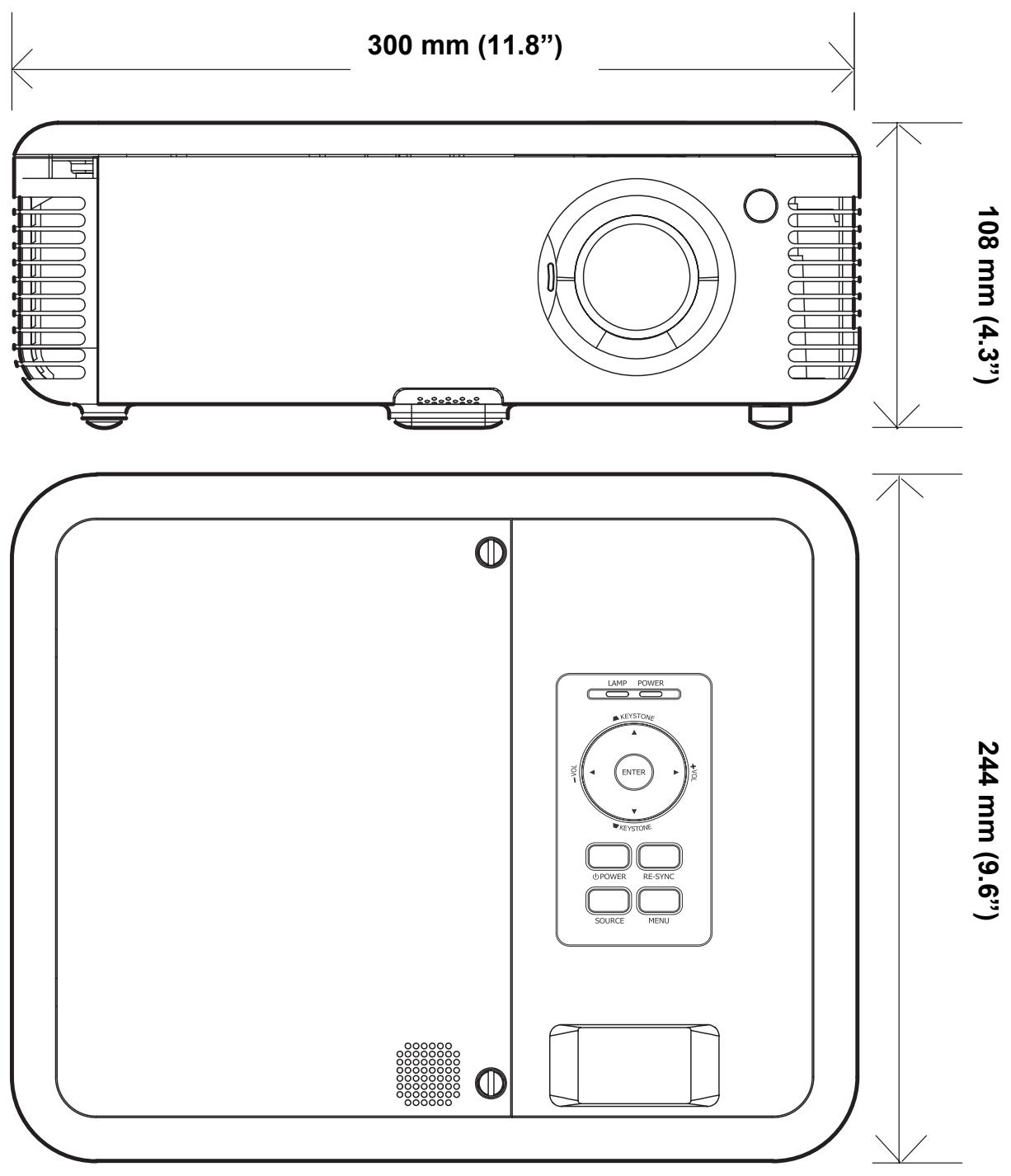 OPTOMA EP771 - Table de mode de synchronisation - 1
