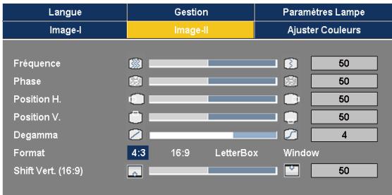 OPTOMA EP773 - Commandes utilisateur - 1