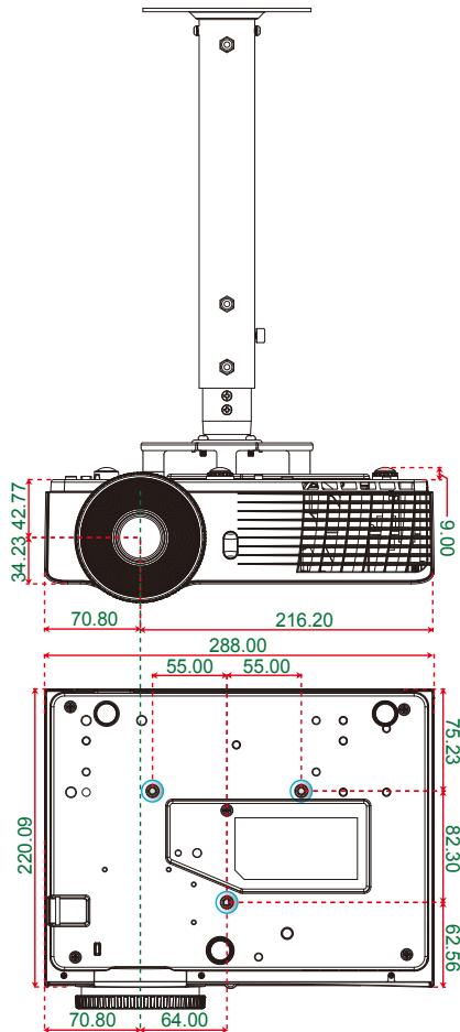 OPTOMA ES556 - Liste des Fonctions du Protocole RS232 - 4