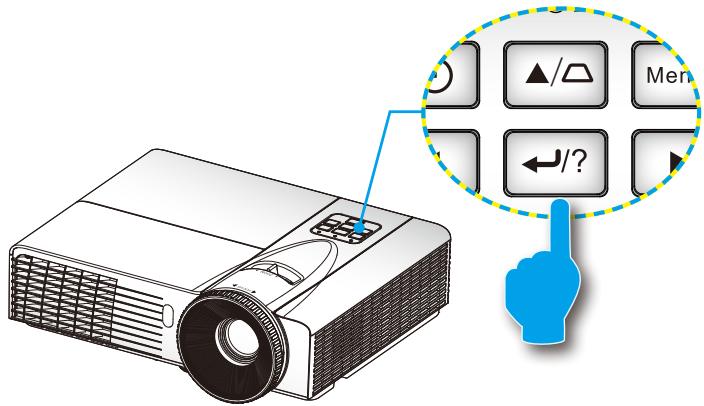 OPTOMA ES556 - Utiliser le menu AIDE - 1