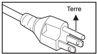 OPTOMA EW420 - Notes sur le cordon d'alimentation secteur - 2