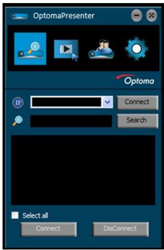 OPTOMA EW420 - Utilisation d'Optoma Presenter - 2