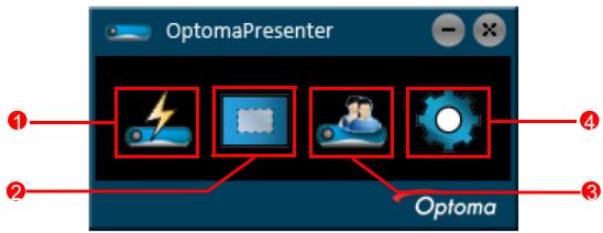 OPTOMA EW420 - Utilisation d'Optoma Presenter - 1
