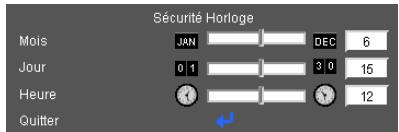 OPTOMA EW536 - Sécurité Horloge - 1