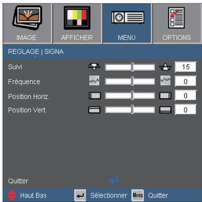 OPTOMA EW615 - MENU | Signal - 2