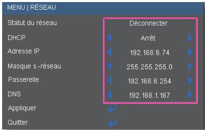OPTOMA EW615 - Comment utiliser un navigateur web pour contrôler votre projecteur - 1