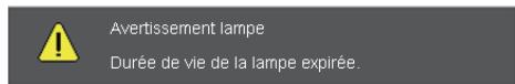 OPTOMA EW615 - ? Messages de l'écran - 3