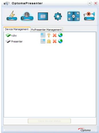 OPTOMA EW865 - Commandes Utilisateur - 5