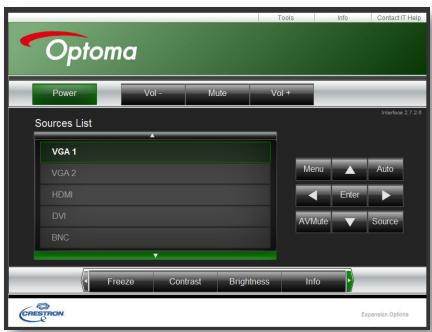 OPTOMA EW865 - Comment utiliser un navigateur web pour contrôler votre projecteur - 2