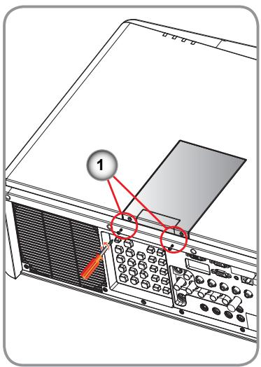 OPTOMA EW865 - Procédure de remplacement AFCM: - 1