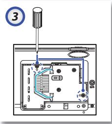 OPTOMA EX530 - Avertissement: - 3