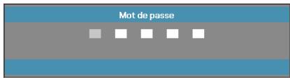 OPTOMA EX532 - Changer mot passe - 1