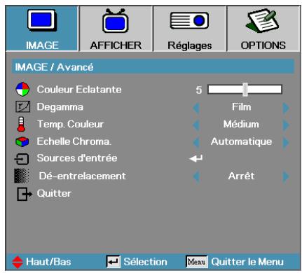 OPTOMA EX532 - IMAGE | Avancé - 1