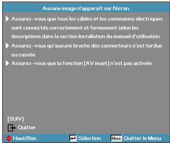 OPTOMA EX532 - Problèmes d'image - 1