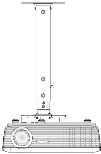 OPTOMA EX538 - Installation au plafond - 3