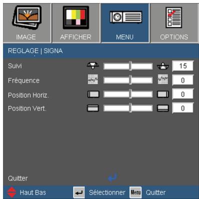 OPTOMA EX540i - MENU | Signal - 1