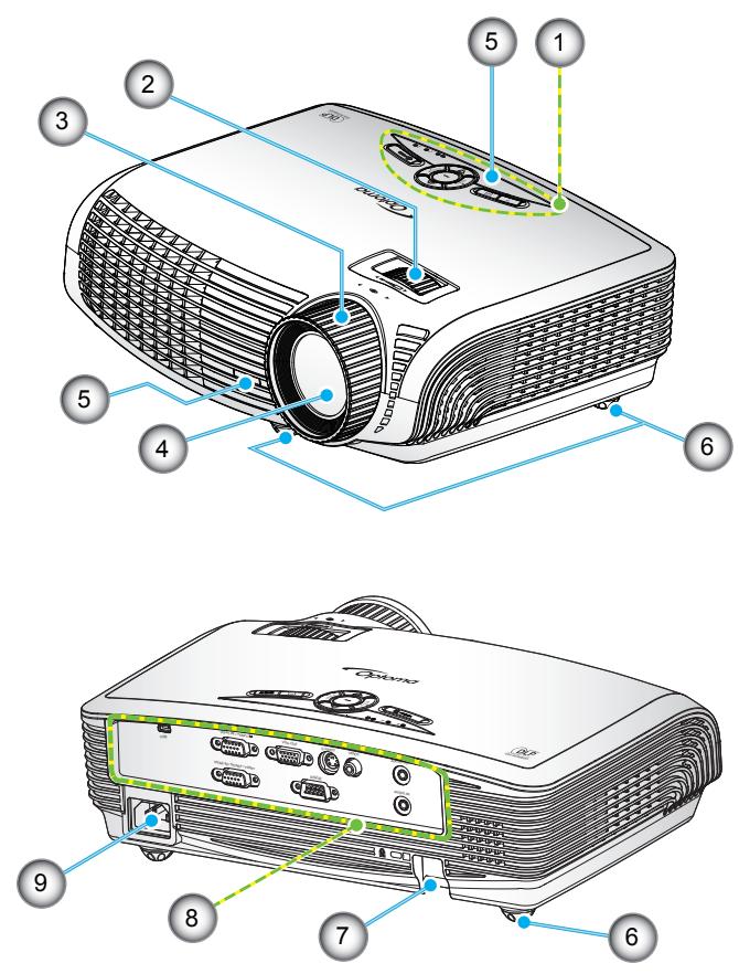 OPTOMA EX612 - Aperçu du produit - 1