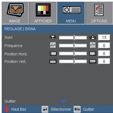 OPTOMA EX612 - MENU | Signal - 2