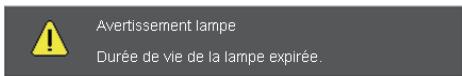 OPTOMA EX612 - ? Messages de l'écran - 3