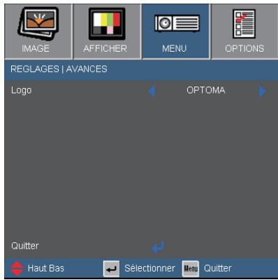 OPTOMA EX612 - REGLAGES | Avances - 1