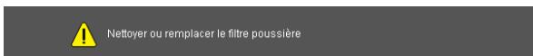 OPTOMA EX685UT - ? Messages de l'écran - 5