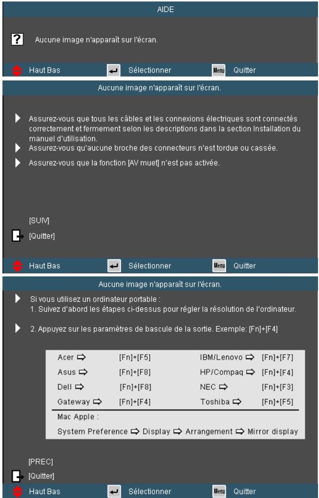 OPTOMA EX685UT - Commandes Utilisateur - 2