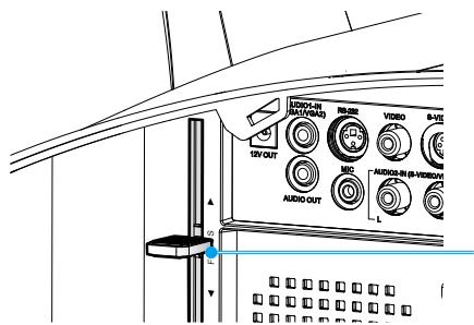 OPTOMA EX685UTis - Réglagede la mise au point du projecteur - 1